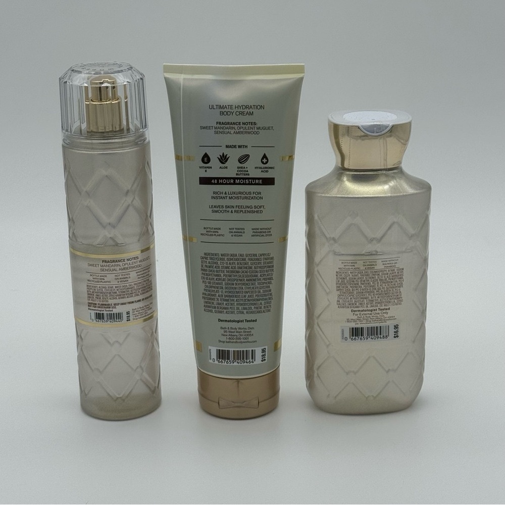 NWT Bath & Body Works Infinite Radiance Everyday Luxuries Body Care Gift Set - Picture 5 of 6